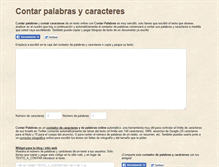 Tablet Screenshot of contarpalabras.net